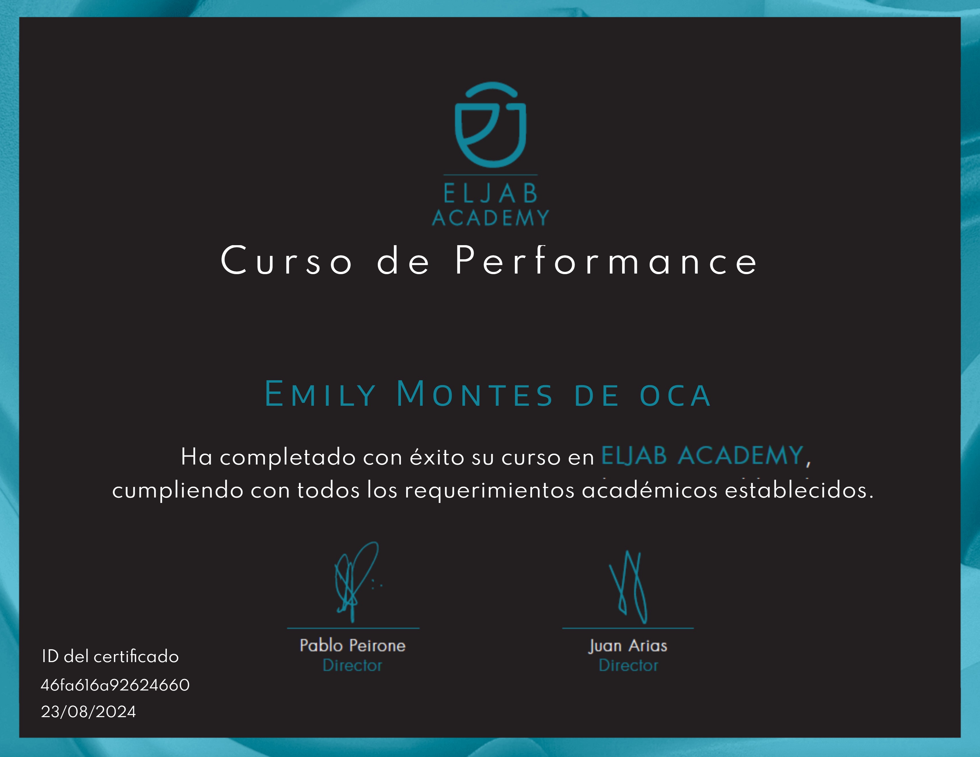 Curso de Performance